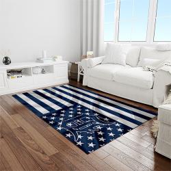 MLB Detroit Tigers Baseball Team Logo Rectangle Area Rug DT08