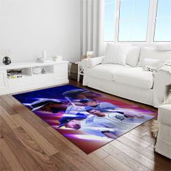 MLB Detroit Tigers Baseball Team Logo Rectangle Area Rug DT32