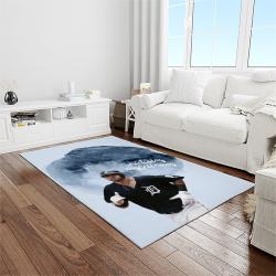 MLB Detroit Tigers Baseball Team Logo Rectangle Area Rug DT37