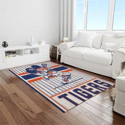 MLB Detroit Tigers Baseball Team Logo Rectangle Area Rug DT63