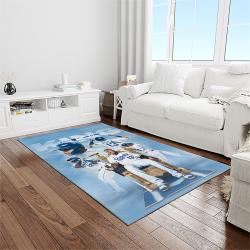 MLB Kansas City Royals Baseball Team Logo Rectangle Area Rug KCR11