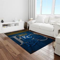 MLB Kansas City Royals Baseball Team Logo Rectangle Area Rug KCR14