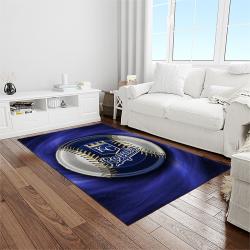 MLB Kansas City Royals Baseball Team Logo Rectangle Area Rug KCR15