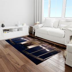 MLB Kansas City Royals Baseball Team Logo Rectangle Area Rug KCR32