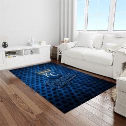 MLB Kansas City Royals Baseball Team Logo Rectangle Area Rug KCR35