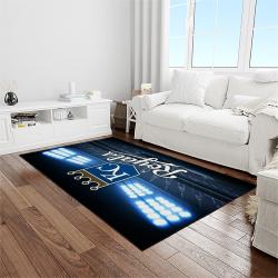 MLB Kansas City Royals Baseball Team Logo Rectangle Area Rug KCR41