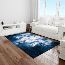 MLB Kansas City Royals Baseball Team Logo Rectangle Area Rug KCR52