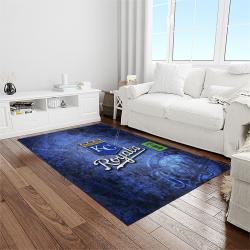 MLB Kansas City Royals Baseball Team Logo Rectangle Area Rug KCR56