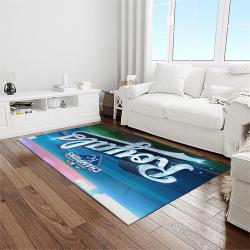 MLB Kansas City Royals Baseball Team Logo Rectangle Area Rug KCR63