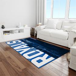 MLB Kansas City Royals Baseball Team Logo Rectangle Area Rug KCR64