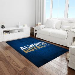 MLB Kansas City Royals Baseball Team Logo Rectangle Area Rug KCR65