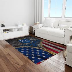 MLB Kansas City Royals Baseball Team Logo Rectangle Area Rug KCR66