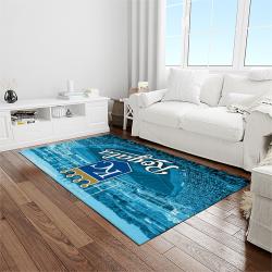 MLB Kansas City Royals Baseball Team Logo Rectangle Area Rug KCR75
