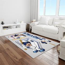 MLB Kansas City Royals Baseball Team Logo Rectangle Area Rug KCR78
