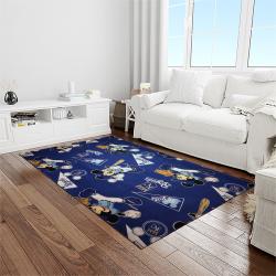 MLB Kansas City Royals Baseball Team Logo Rectangle Area Rug KCR79