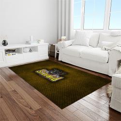 MLB Pittsburgh Pirates Baseball Team Logo Rectangle Area Rug PP23