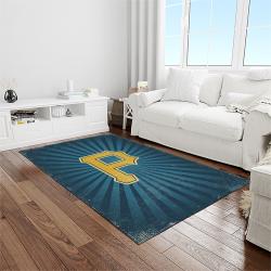 MLB Pittsburgh Pirates Baseball Team Logo Rectangle Area Rug PP32