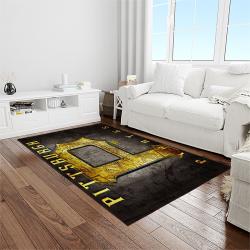 MLB Pittsburgh Pirates Baseball Team Logo Rectangle Area Rug PP33