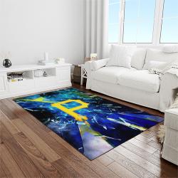 MLB Pittsburgh Pirates Baseball Team Logo Rectangle Area Rug PP39
