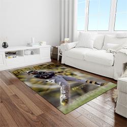 MLB Pittsburgh Pirates Baseball Team Logo Rectangle Area Rug PP47