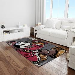 MLB Pittsburgh Pirates Baseball Team Logo Rectangle Area Rug PP48