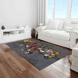 MLB Pittsburgh Pirates Baseball Team Logo Rectangle Area Rug PP49