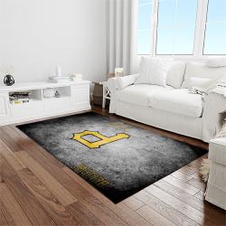 MLB Pittsburgh Pirates Baseball Team Logo Rectangle Area Rug PP51