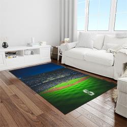 MLB Seattle Mariners Baseball Team Logo Rectangle Area Rug SM35