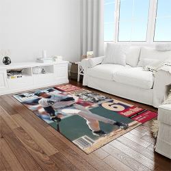 MLB Seattle Mariners Baseball Team Logo Rectangle Area Rug SM43