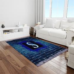 MLB Seattle Mariners Baseball Team Logo Rectangle Area Rug SM53