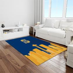 MLB Seattle Mariners Baseball Team Logo Rectangle Area Rug SM67