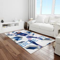 MLB Toronto Blue Jays Baseball Team Logo Rectangle Area Rug TBJ40