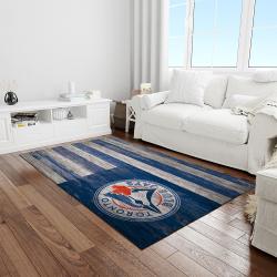 MLB Toronto Blue Jays Baseball Team Logo Rectangle Area Rug TBJ49