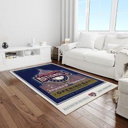 MLB Washington Nationals Baseball Team Logo Rectangle Area Rug WN02