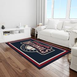 MLB Washington Nationals Baseball Team Logo Rectangle Area Rug WN03