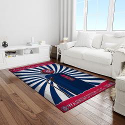 MLB Washington Nationals Baseball Team Logo Rectangle Area Rug WN06