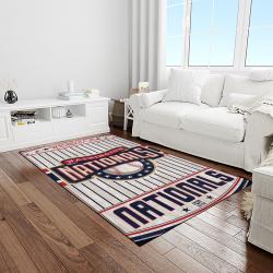 MLB Washington Nationals Baseball Team Logo Rectangle Area Rug WN14