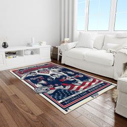 MLB Washington Nationals Baseball Team Logo Rectangle Area Rug WN17