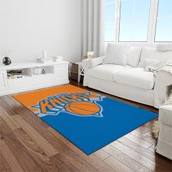 NBA New York Knicks Basketball Team Logo Rectangle Area Rug NYK12