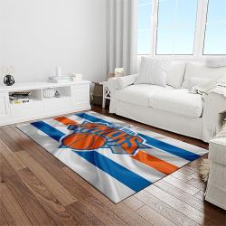 NBA New York Knicks Basketball Team Logo Rectangle Area Rug NYK20