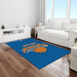 NBA New York Knicks Basketball Team Logo Rectangle Area Rug NYK30