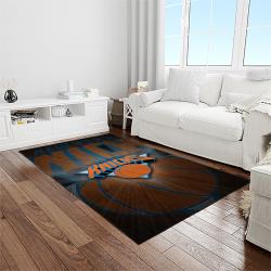NBA New York Knicks Basketball Team Logo Rectangle Area Rug NYK32