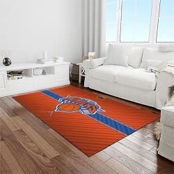 NBA New York Knicks Basketball Team Logo Rectangle Area Rug NYK33