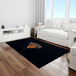 NBA New York Knicks Basketball Team Logo Rectangle Area Rug NYK34
