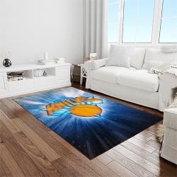NBA New York Knicks Basketball Team Logo Rectangle Area Rug NYK35
