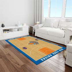 NBA New York Knicks Basketball Team Logo Rectangle Area Rug NYK42