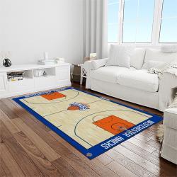 NBA New York Knicks Basketball Team Logo Rectangle Area Rug NYK46