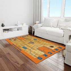 NBA New York Knicks Basketball Team Logo Rectangle Area Rug NYK47