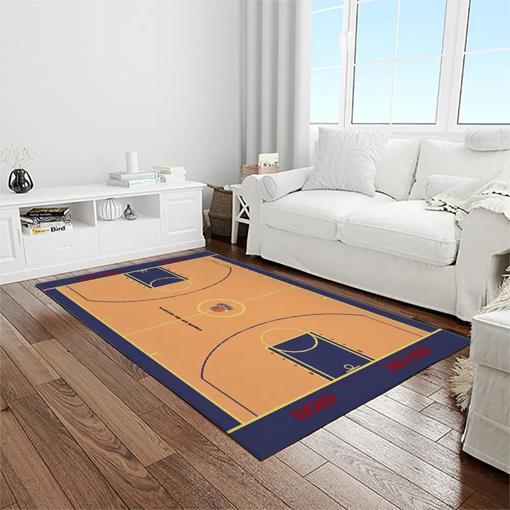NBA New York Knicks Basketball Team Logo Rectangle Area Rug NYK52