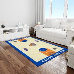 NBA New York Knicks Basketball Team Logo Rectangle Area Rug NYK54